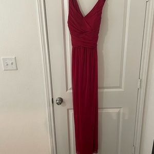 Style: W10974 from David’s Bridal, color: apple